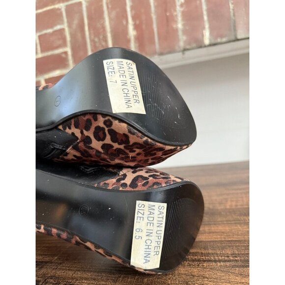 UNSENSORED women’s size 6.5/7 cheetah stilettos - Picture 9 of 12